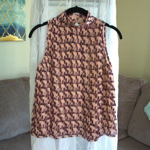 Business Casual Blouse | Sleeveless Blouse